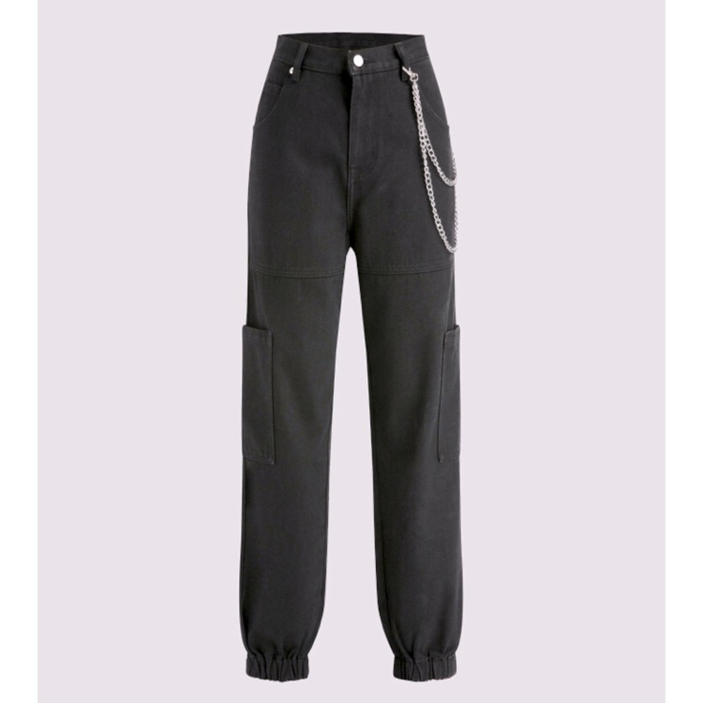 NWT- Never worn Black Cider Chain Cargo Pants - XL